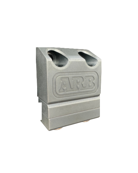 BASE RACK QUICK MOUNT BLOCK SET (BILLET & CLEAR)