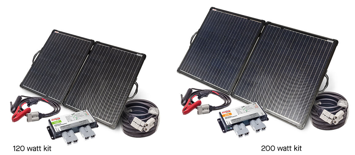 Redarc Folding Solar Panel kits