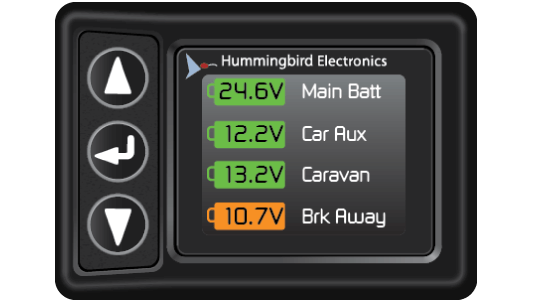 Hummingbird Battery Monitor
