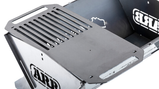 ARB Fire Pit includes a cooking grill
