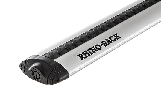 Rhino-Rack Vortex Cross Bars silver available at ARB