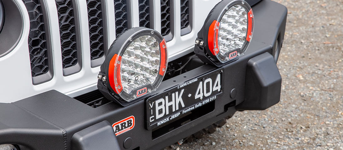 ARB deluxe bull bar with no tube for Jeep JL Wrangler