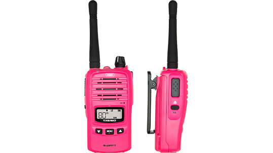 GME 1 Watt Handheld Radio Pink McGrath foundation TX6160XMCG