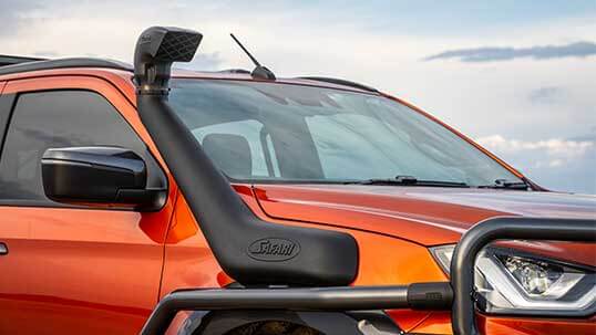 Safari Snorkel fitted to D-MAX