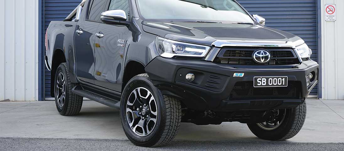 Toyota Hilux fitted with SmartBar