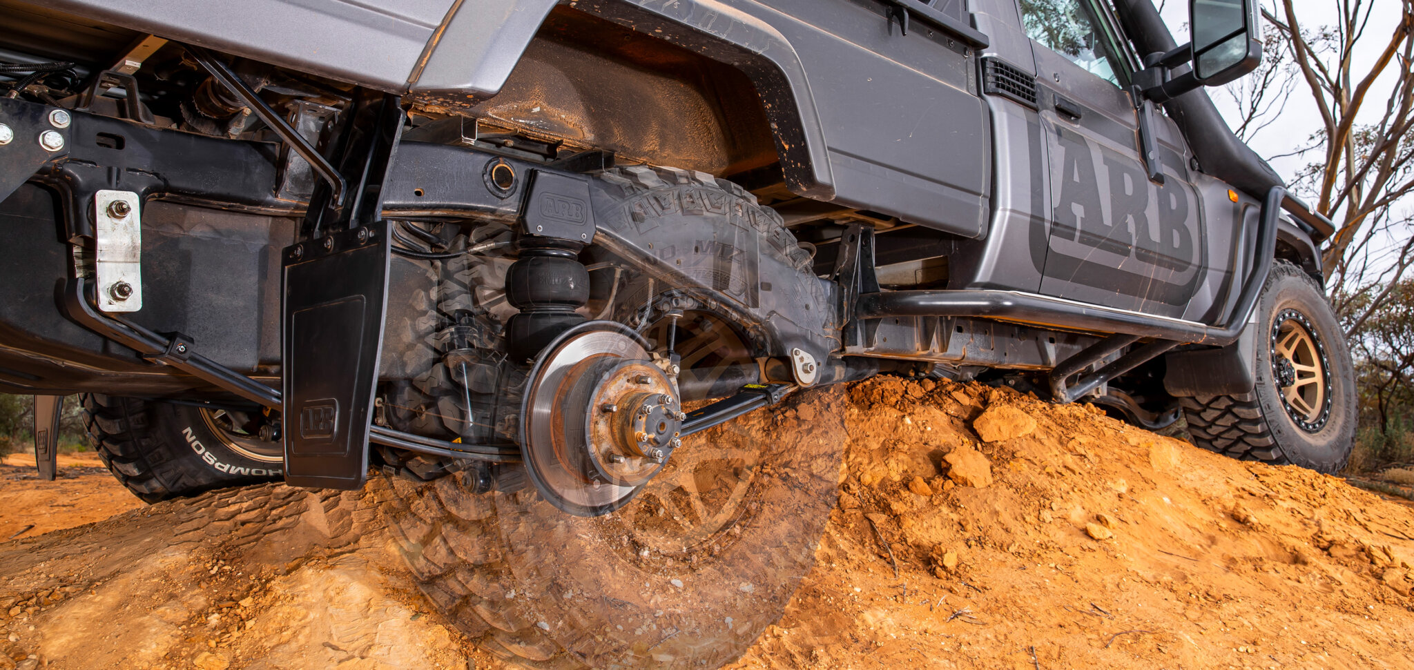 OME Parabolic Leaf Springs & Airbag Kit ARB 4x4 Accessories