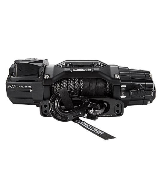 Bushranger Covert 10,000lb Synthetic Winch
